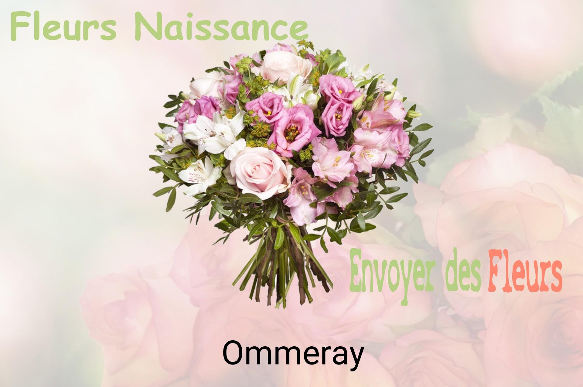 Bouquet de fleurs de naissance livré à Ommeray
